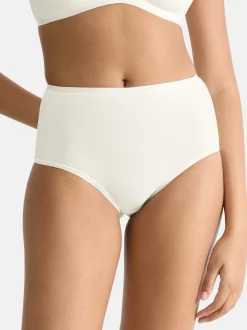 sloggi Damen High Waist Panty - 3er Pack GO Daily Cotton in weiß