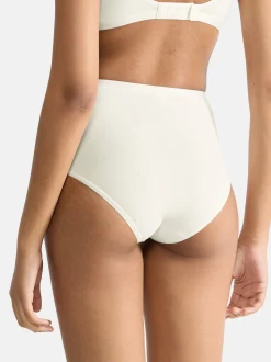 sloggi Damen High Waist Panty - 3er Pack GO Daily Cotton in weiß