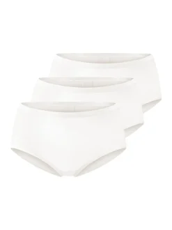 sloggi Damen High Waist Panty - 3er Pack GO Daily Cotton in weiß
