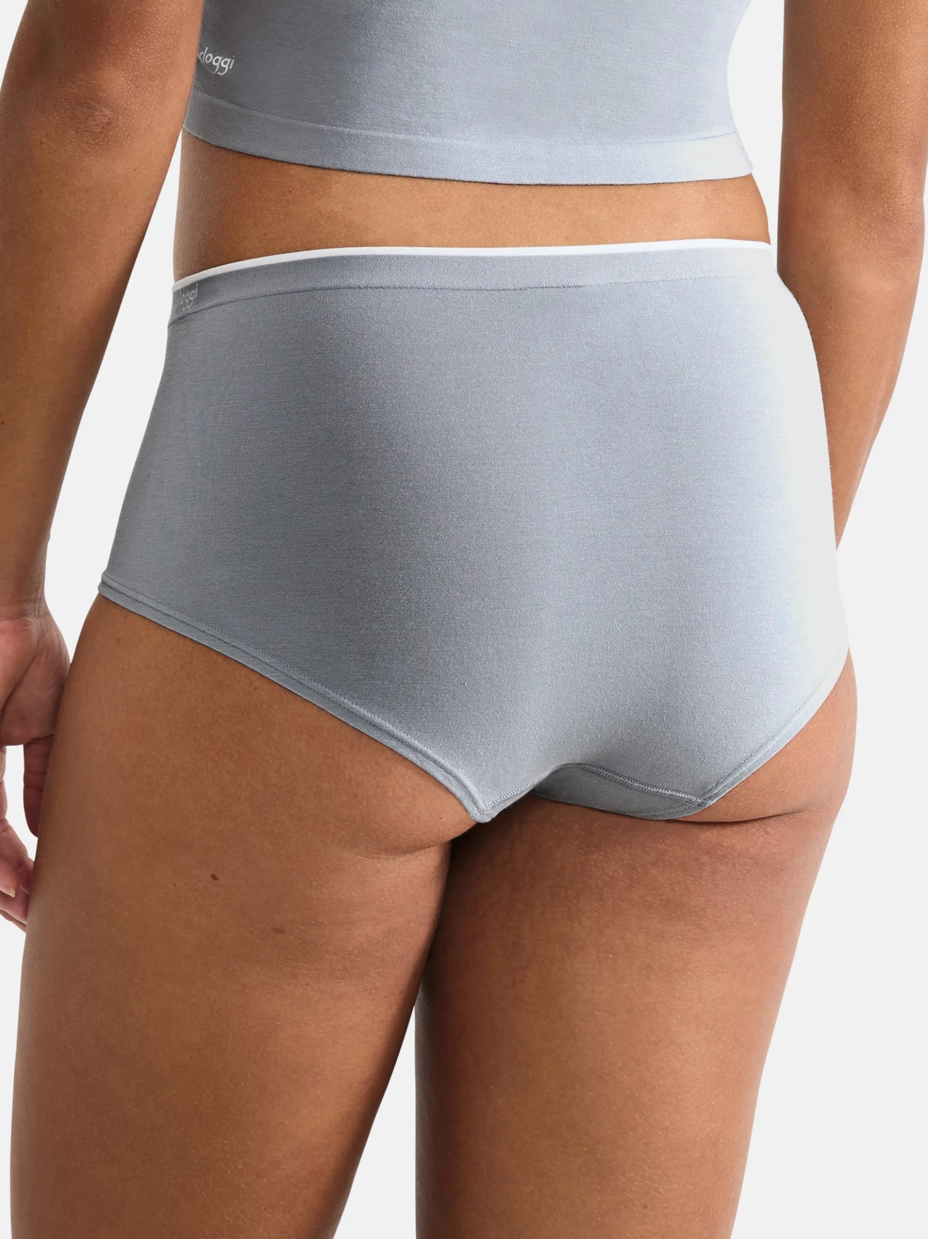 sloggi Damen High Waist Panty - 4er Pack GO Sense in mehrfarbig