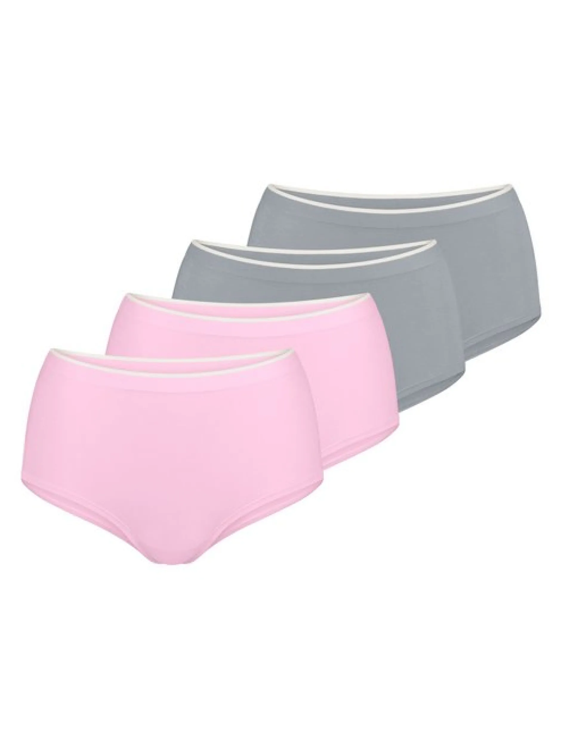 sloggi Damen High Waist Panty - 4er Pack GO Sense in mehrfarbig
