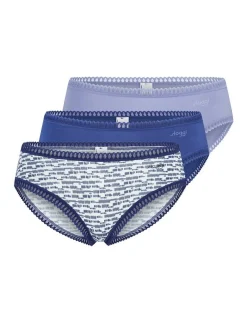 sloggi Damen Hipster - 3er Pack GO Crush in blau