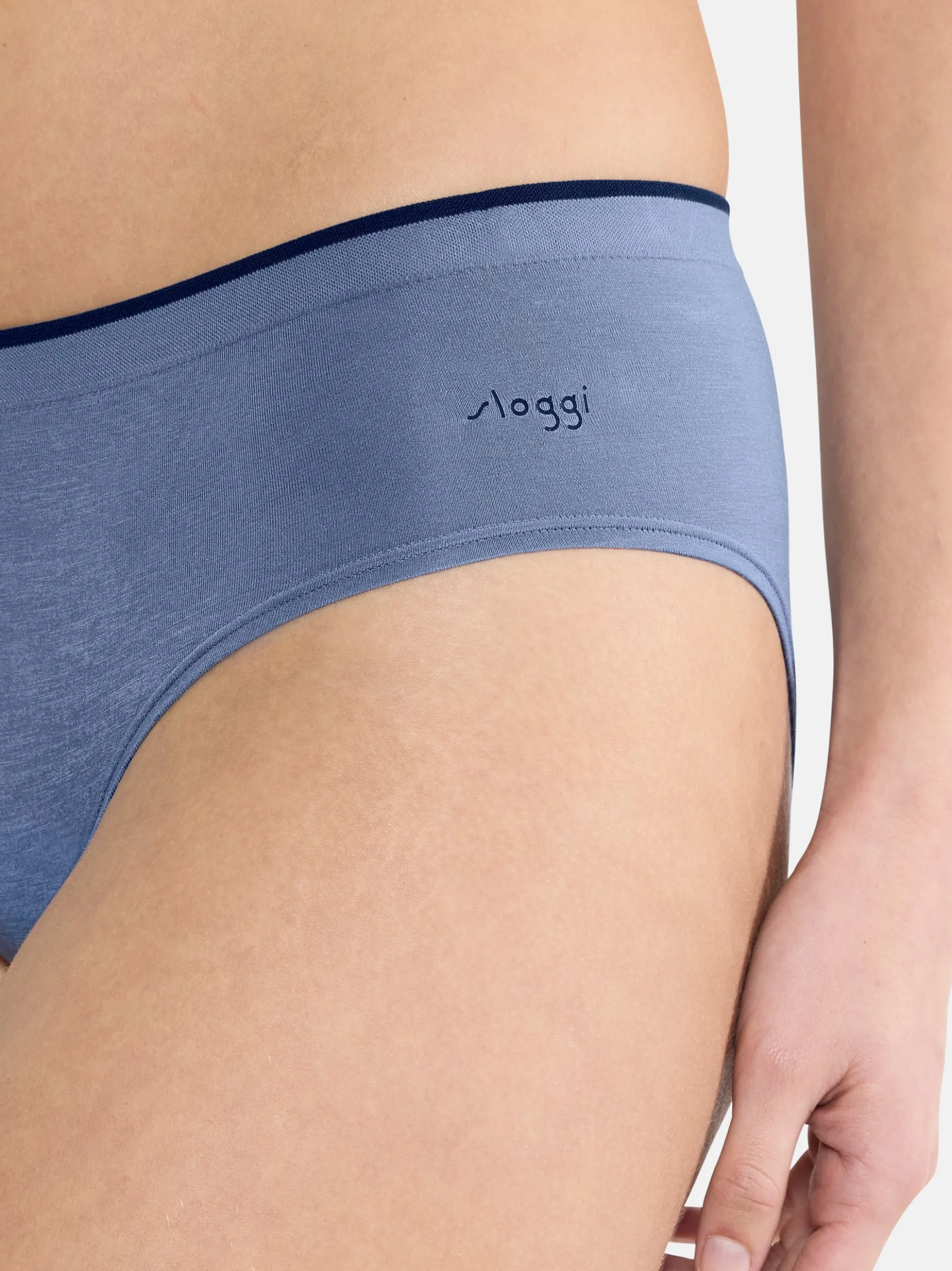 sloggi Damen Hipster - 2er Pack GO Sense in blau