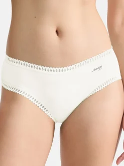 sloggi Damen Hipster - 3er Pack GO Crush in beige weiß