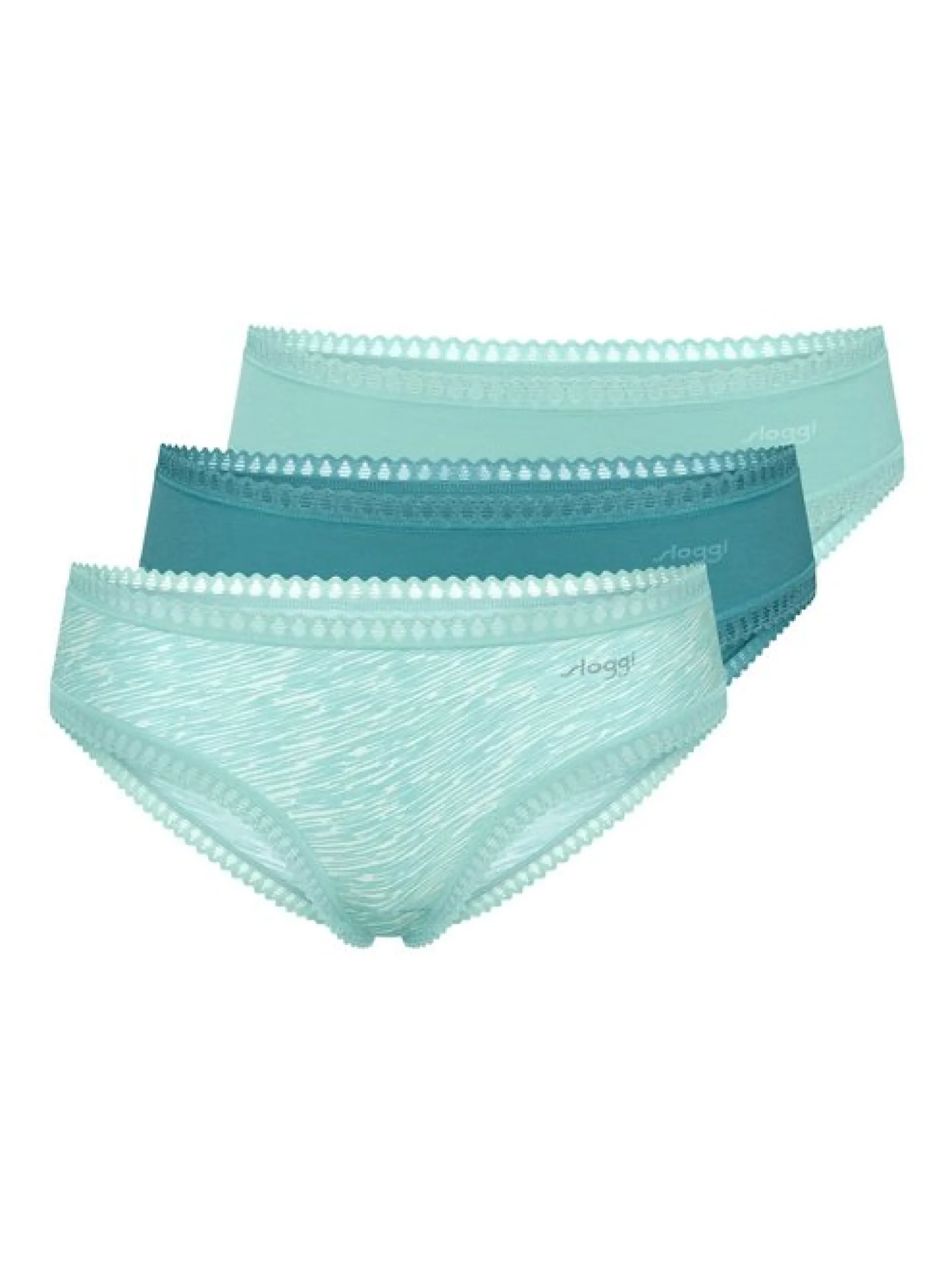 sloggi Damen Hipster - 3er Pack GO Crush in grün