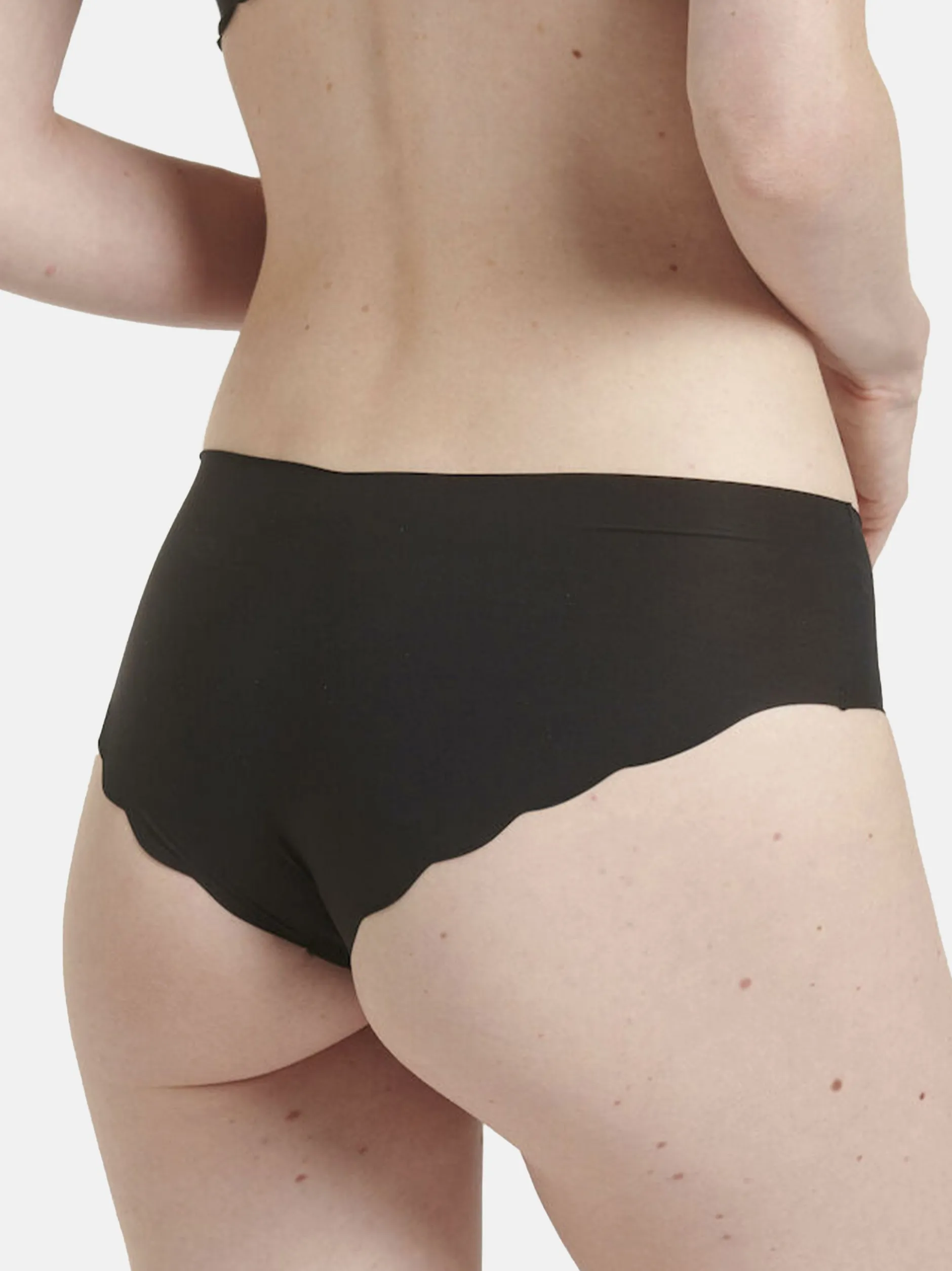 sloggi Damen Hipster - 6er Pack ZERO Microfibre in schwarz