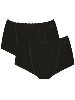 sloggi Damen Maxislip - Control in schwarz