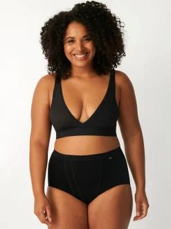sloggi Damen Maxislip - Control in schwarz