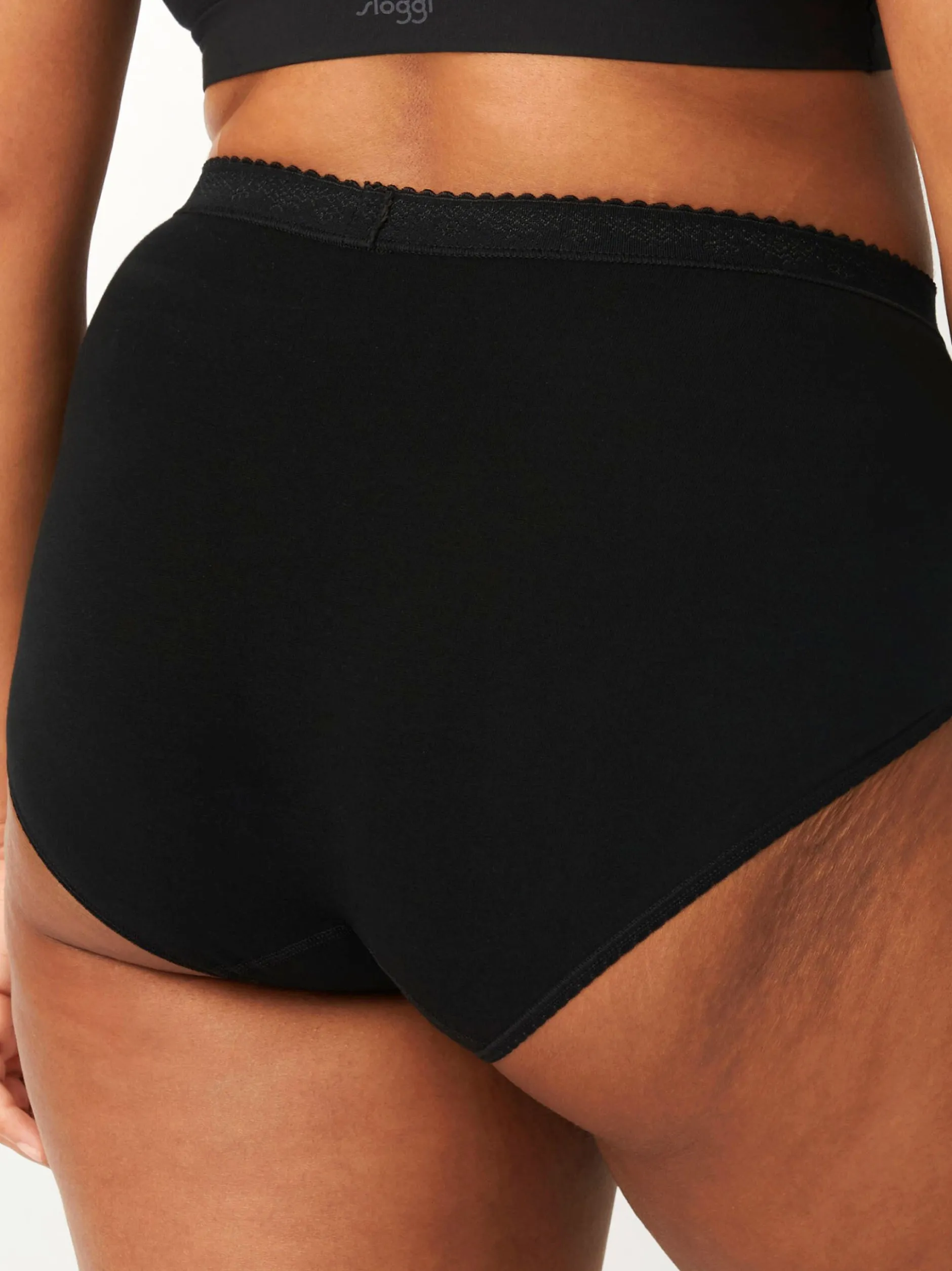 sloggi Damen Maxislip - Control in schwarz