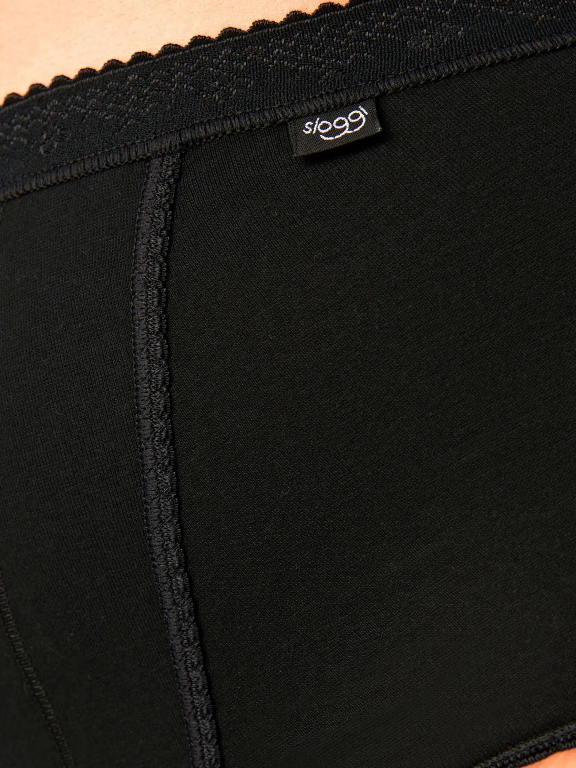sloggi Damen Maxislip - Control in schwarz