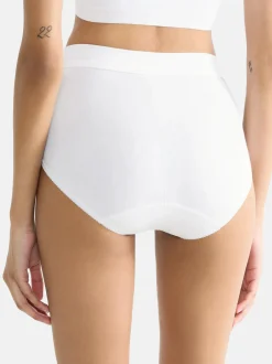 sloggi Damen Maxi Slip - 3er Pack Double Comfort T in weiß