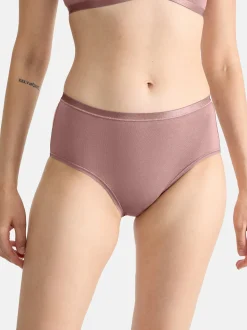 sloggi Damen Midi Slip - 3er Pack GO Daily Cotton in braun