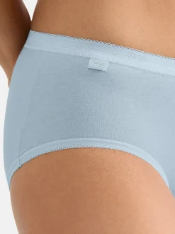 sloggi Damen Midi Slip - 6er Pack Basic+ in mehrfarbig