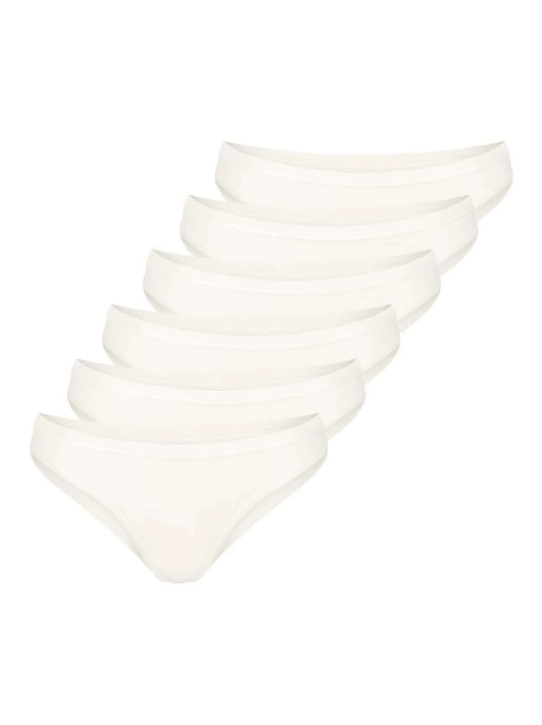 sloggi Damen Mini Slip - 6er Pack GO Daily Cotton in weiß