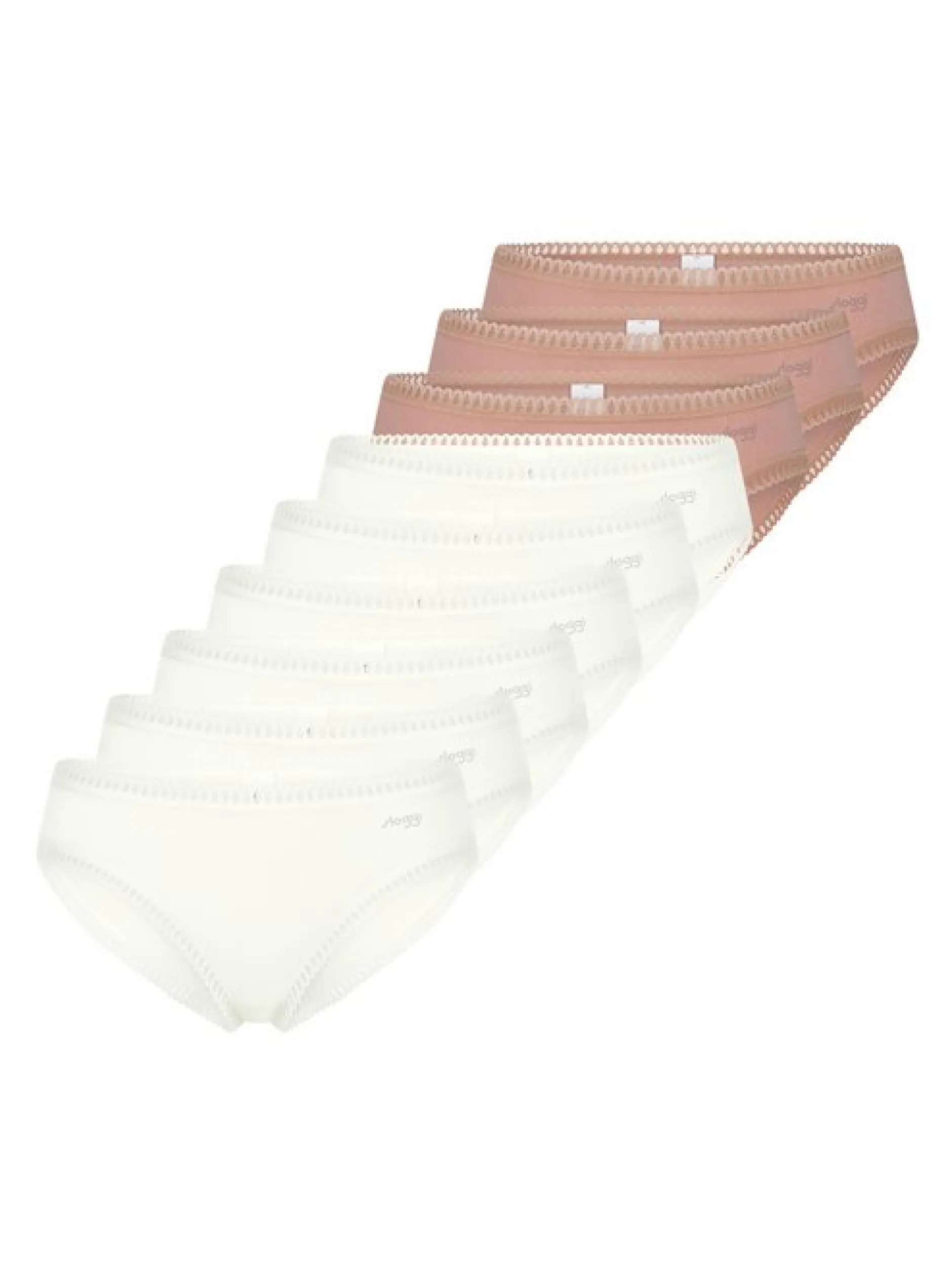 sloggi Damen Mini Slip - 9er Pack GO Crush in beige
