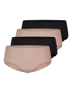 sloggi Damen Short Slip - 4er Pack ZERO Microfibre in mehrfarbig