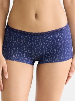 sloggi Damen Short Slip - 3er Pack GO Crush in blau