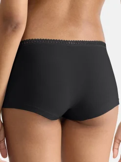 sloggi Damen Short Slip - 9er Pack GO Crush in braun