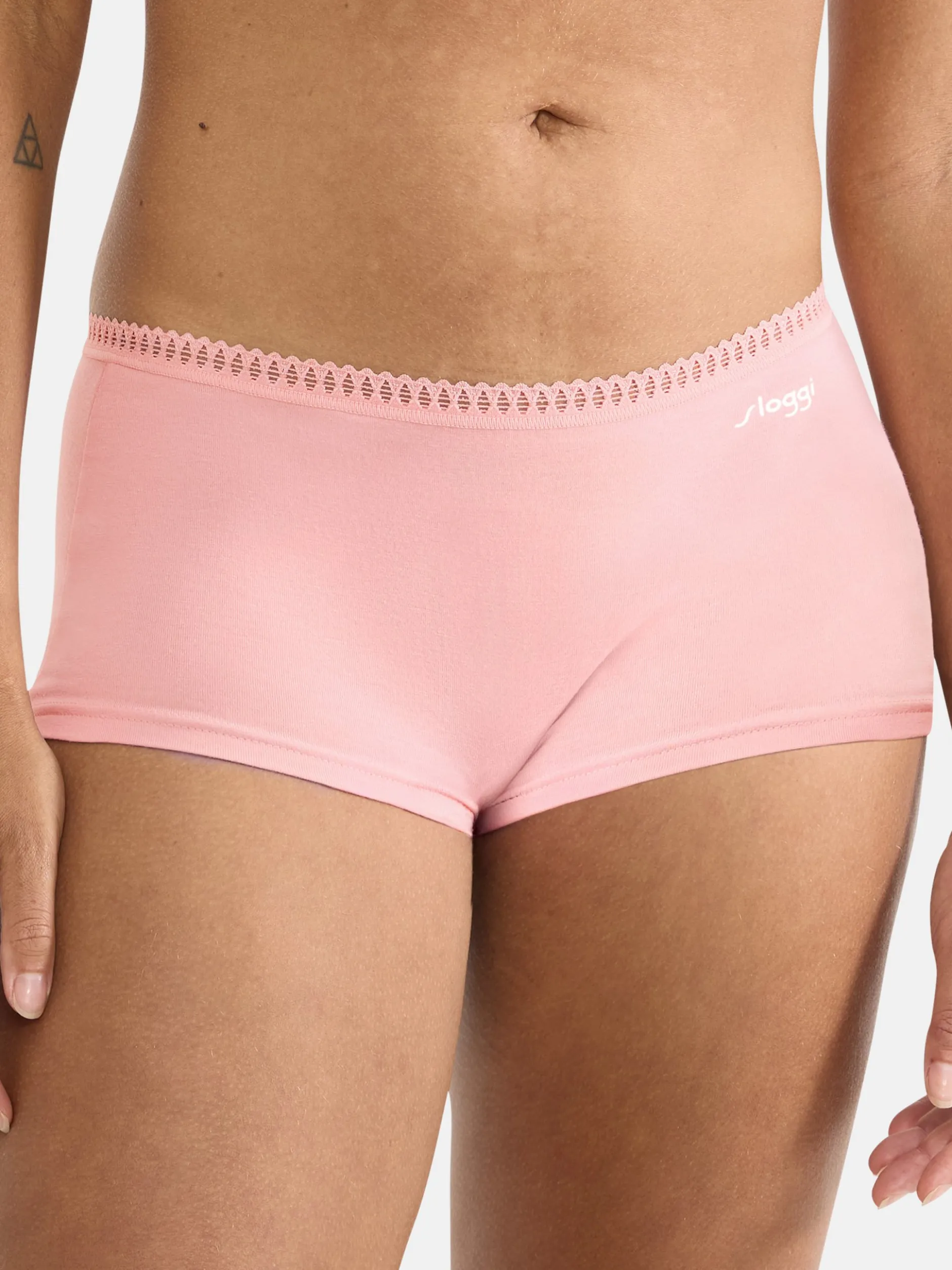 sloggi Damen Short Slip - 3er Pack GO Crush in rosa