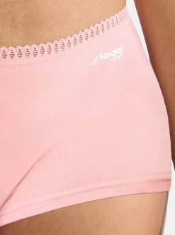 sloggi Damen Short Slip - 3er Pack GO Crush in rosa