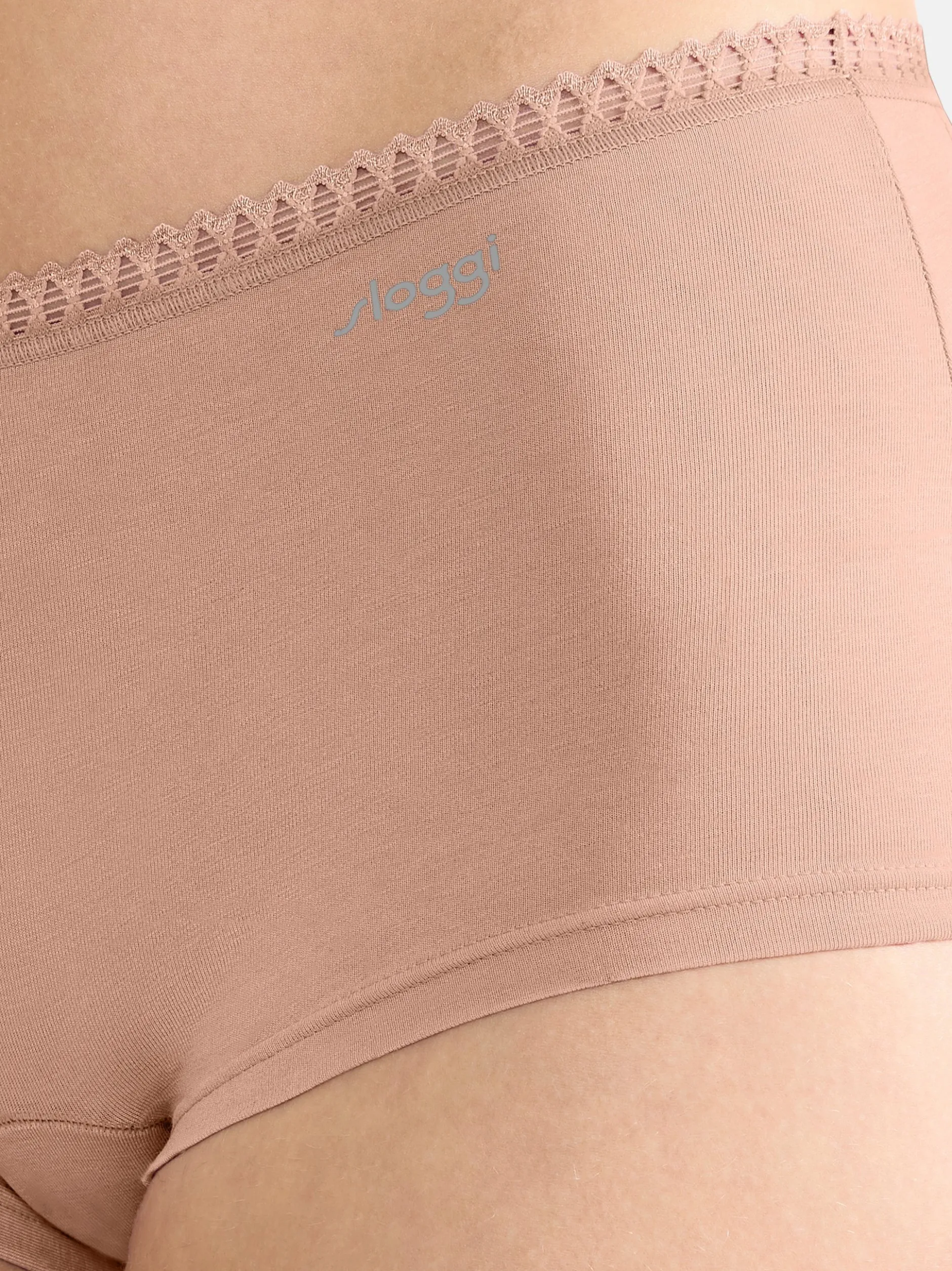 sloggi Damen Short Slip - 9er Pack GO Crush in beige