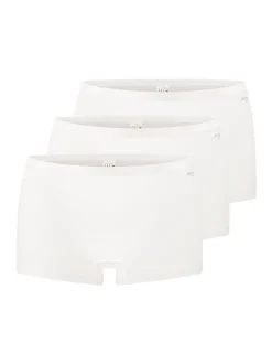 sloggi Damen Short Slip - 3er Pack GO Daily Cotton in weiß