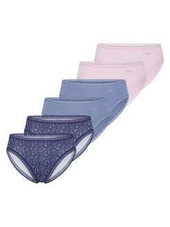 sloggi Damen Slip - 6er Pack GO Crush in blau