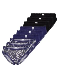 sloggi Damen Slip - 9er Pack GO Crush in mehrfarbig blau