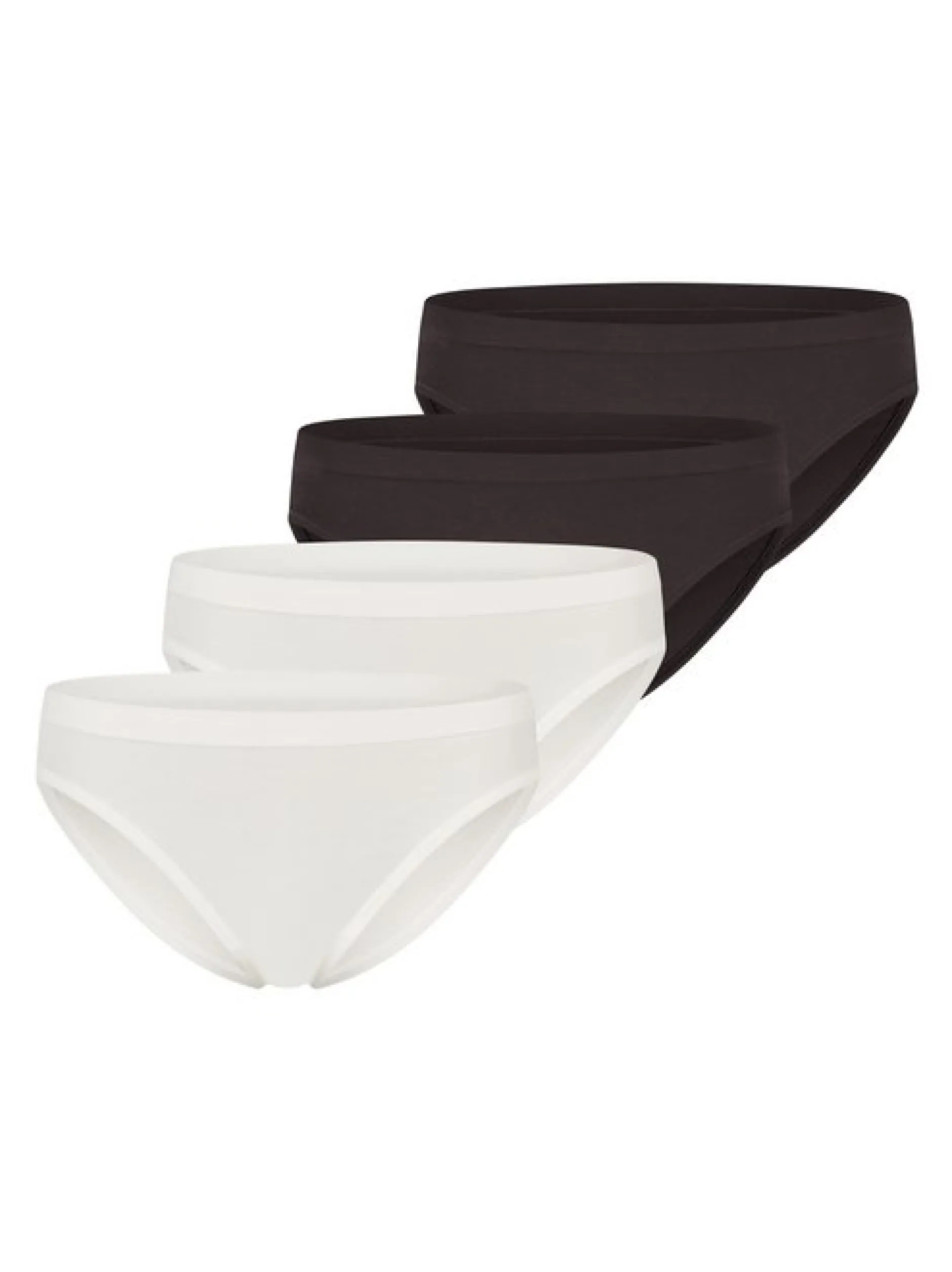 sloggi Damen Slip - 4er Pack GO Sense in schwarz