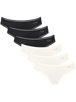 sloggi Damen Slip 6er Pack in mehrfarbig