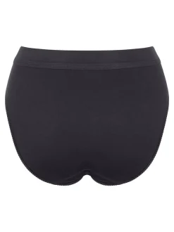 sloggi Damen Slip 4er Pack in schwarz