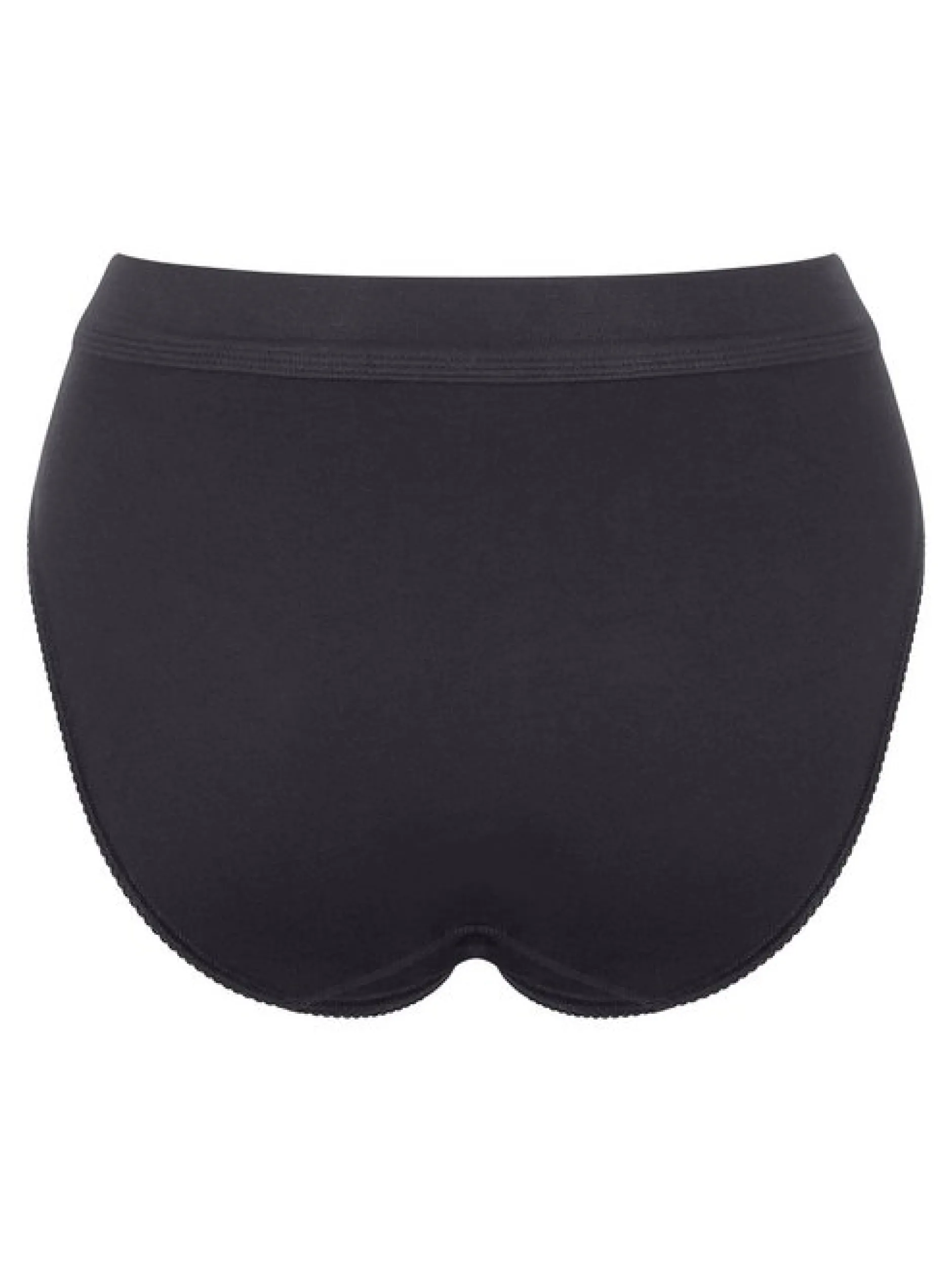 sloggi Damen Slip 4er Pack in schwarz