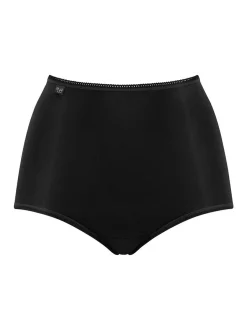 sloggi Damen Slip 6er Pack in schwarz