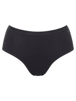 sloggi Damen Slip 6er Pack in schwarz