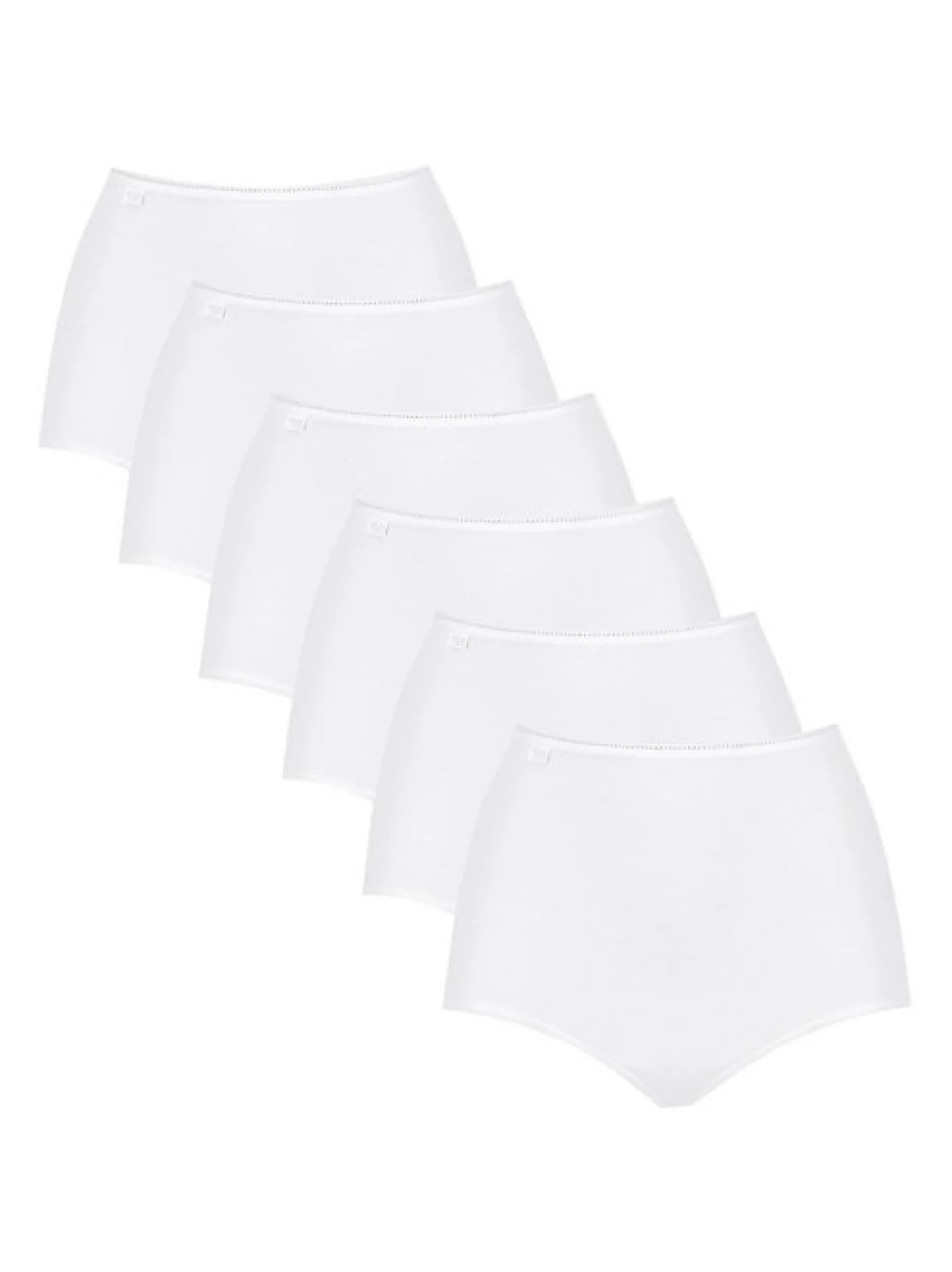 sloggi Damen Slip 6er Pack in weiß