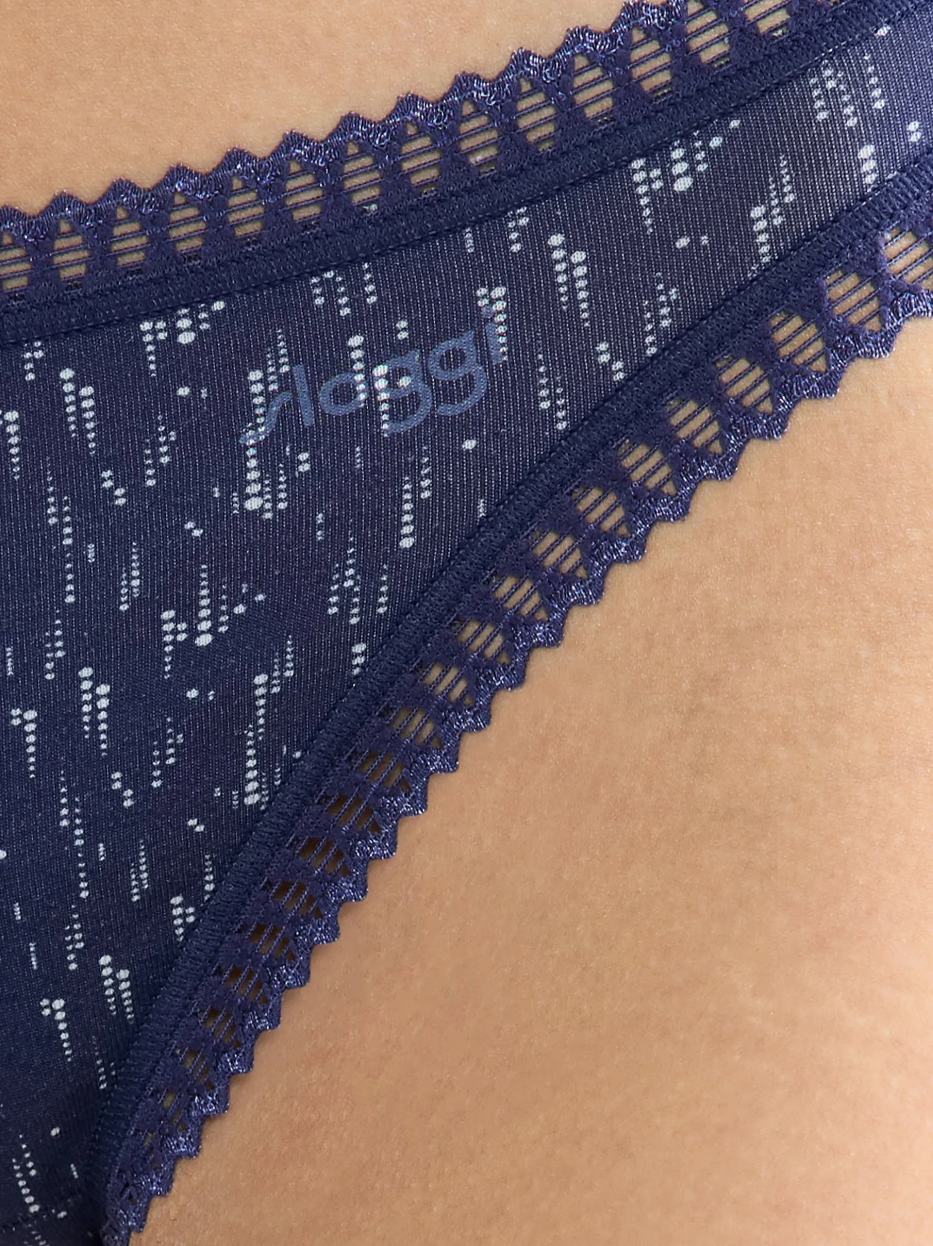 sloggi Damen String - 6er Pack GO Crush in blau