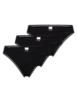 sloggi Damen String - 3er Pack GO Crush in schwarz