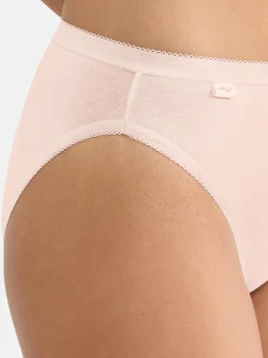 sloggi Damen Tai Slip - 6er Pack Basic+ in rosa