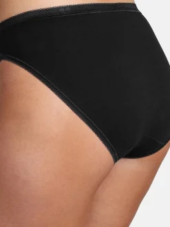 sloggi Damen Tai Slip - 4er Pack Basic+ in schwarz