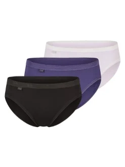 sloggi Damen Tai Slip - 3er Pack Basic+ in flieder