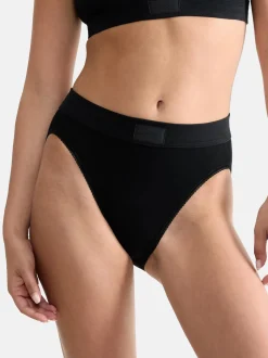 sloggi Damen Tai Slip - 6er Pack Double Comfort T in schwarz