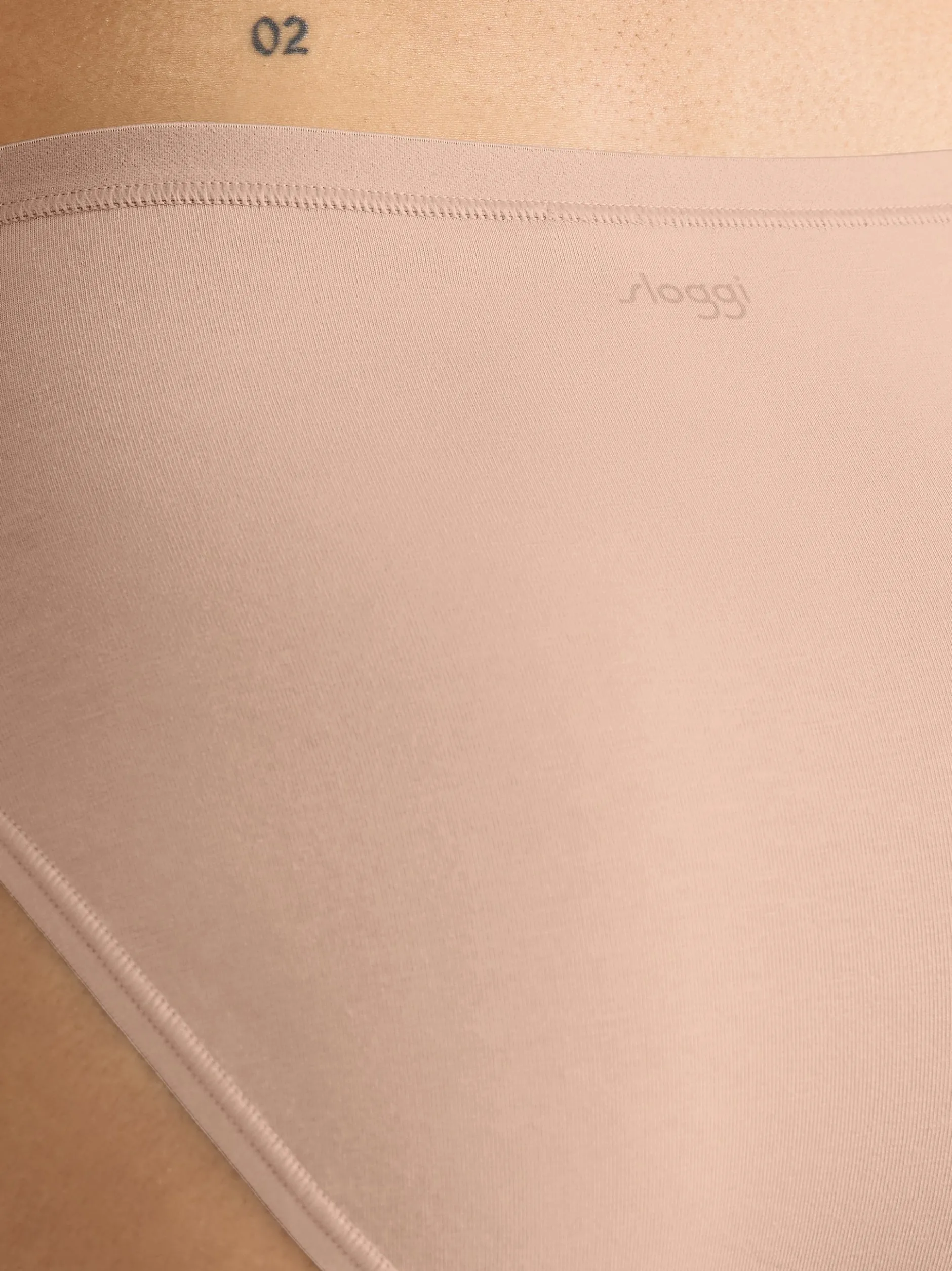 sloggi Damen Tai Slip - 3er Pack GO Daily Cotton in beige