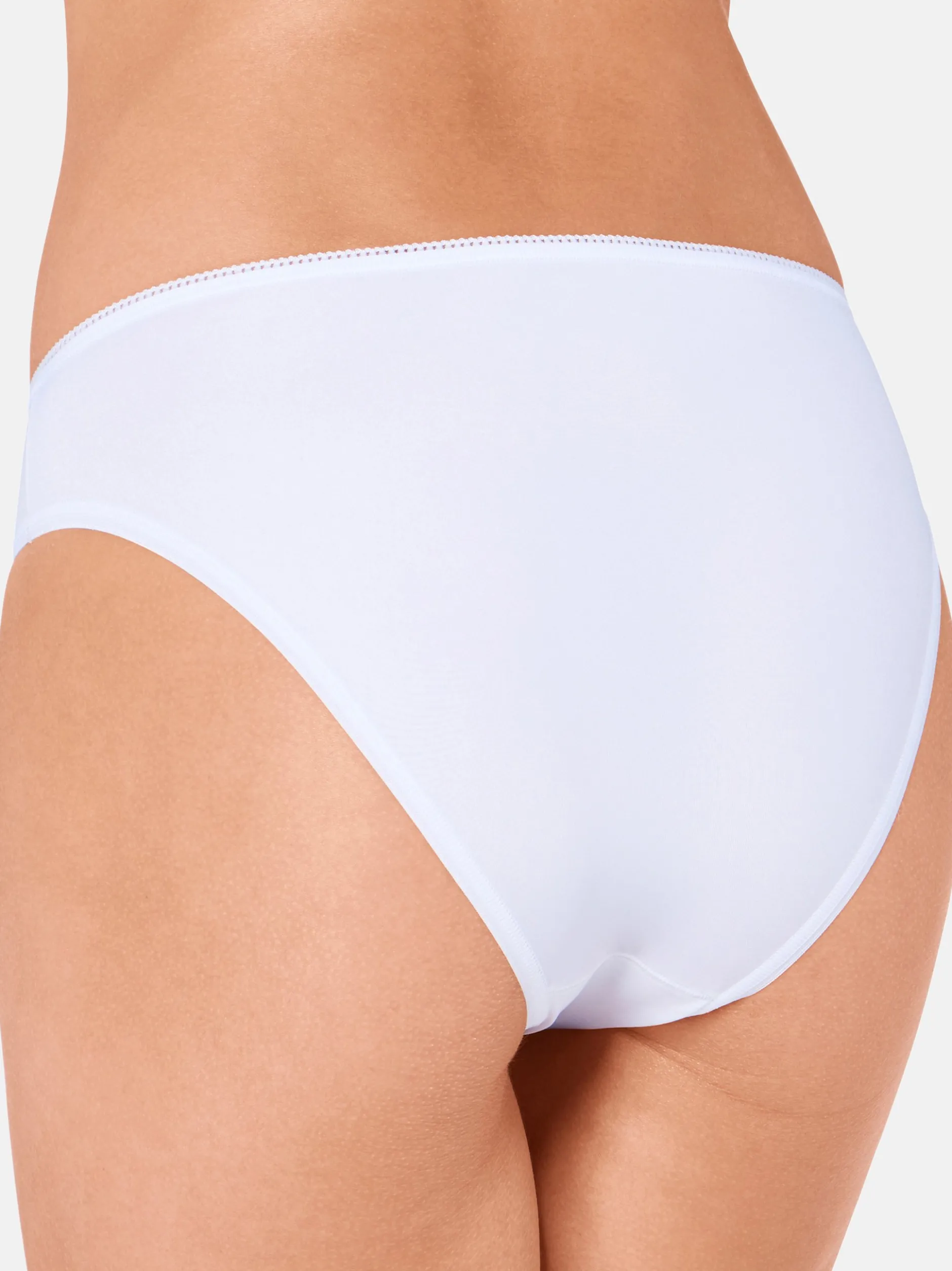 sloggi Damen Tai Slip - 9er Pack 24/7 Microfibre in weiß