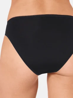 sloggi Damen Tai Slip - 6er Pack 24/7 Microfibre in schwarz