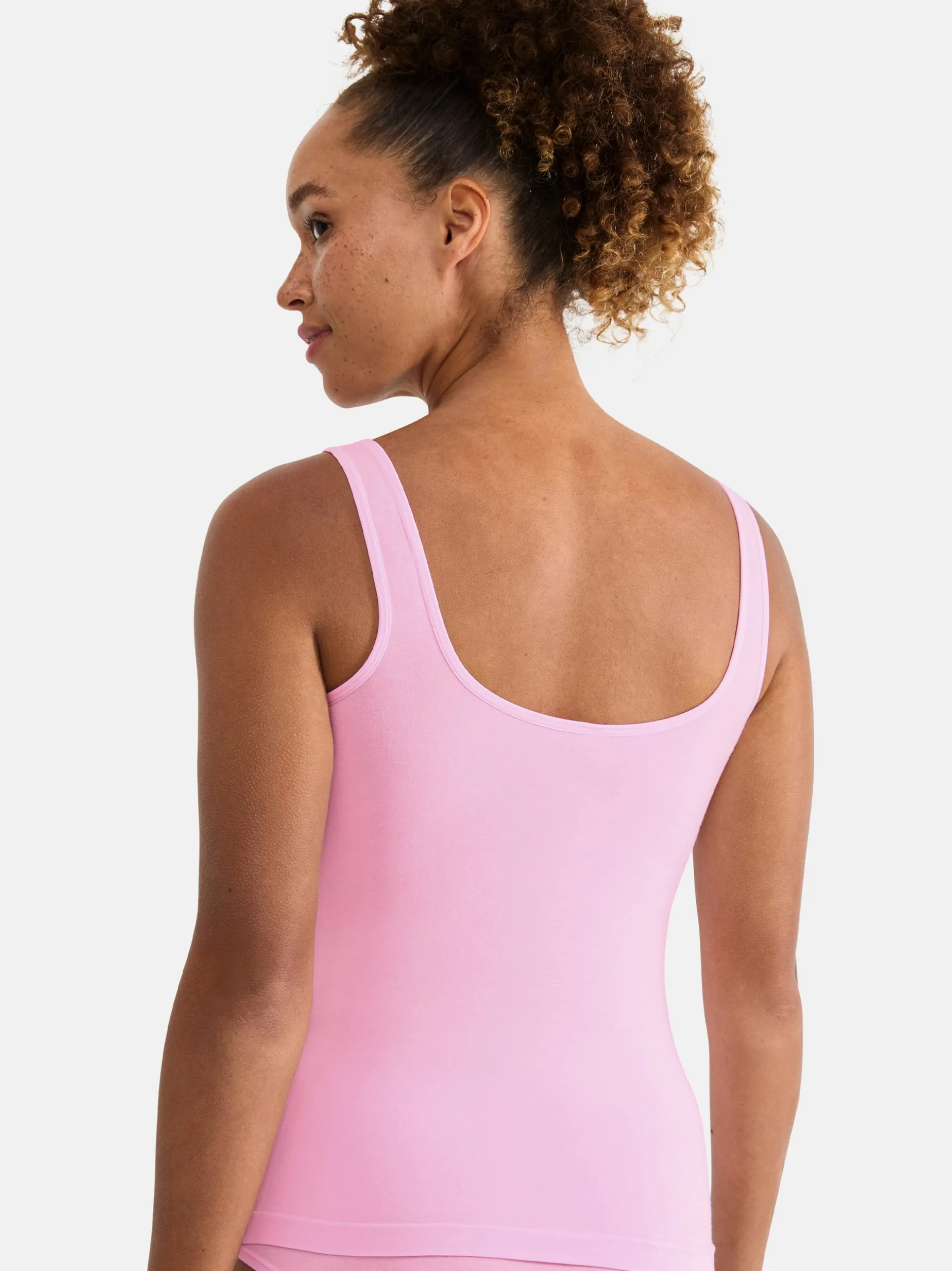 sloggi Damen Unterhemd - 2er Pack GO Sense in rosa