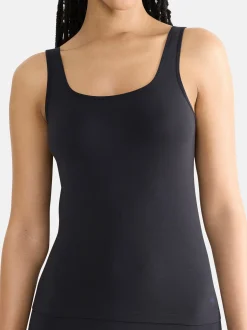 sloggi Damen Unterhemd - 3er Pack GO Sense in schwarz
