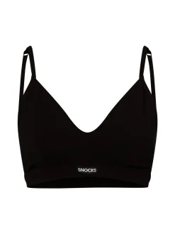Snocks Damen Bustier in schwarz