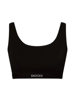 Snocks Damen Bustier in schwarz
