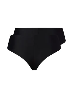 Snocks Damen Hipster-Panty im 2er-Pack in schwarz