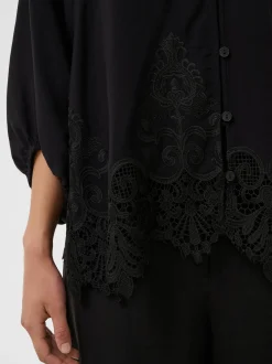 Soaked in Luxury Damen Bluse SLZinaida in schwarz